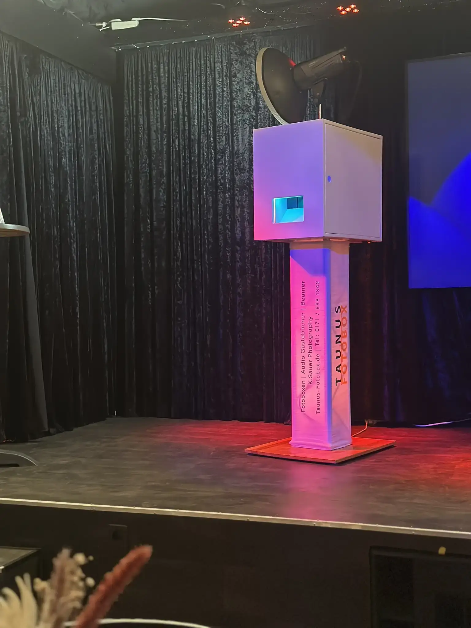 Kinder haben Spaß mit der Fotobox