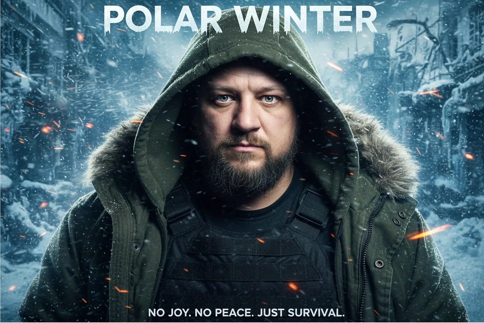 Nachher - KI-Bildänderung Winter/Tactical Look