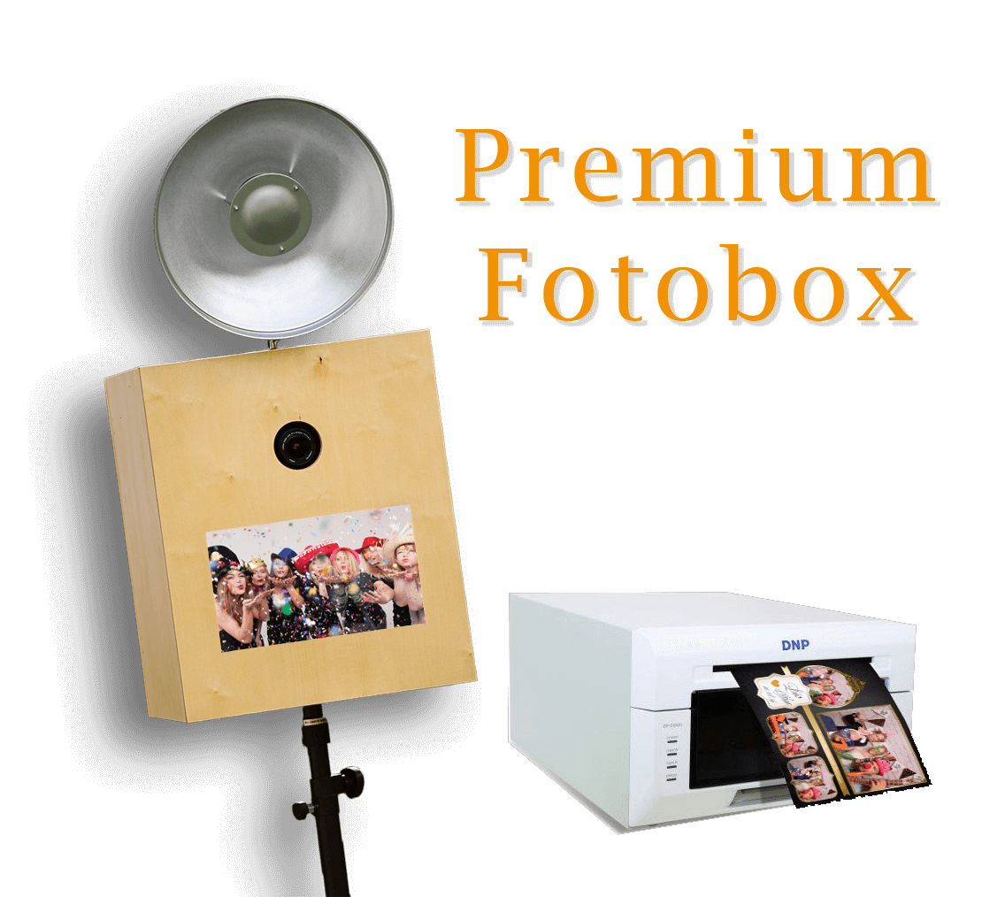Bild einer Fotobox und Fotodrucker