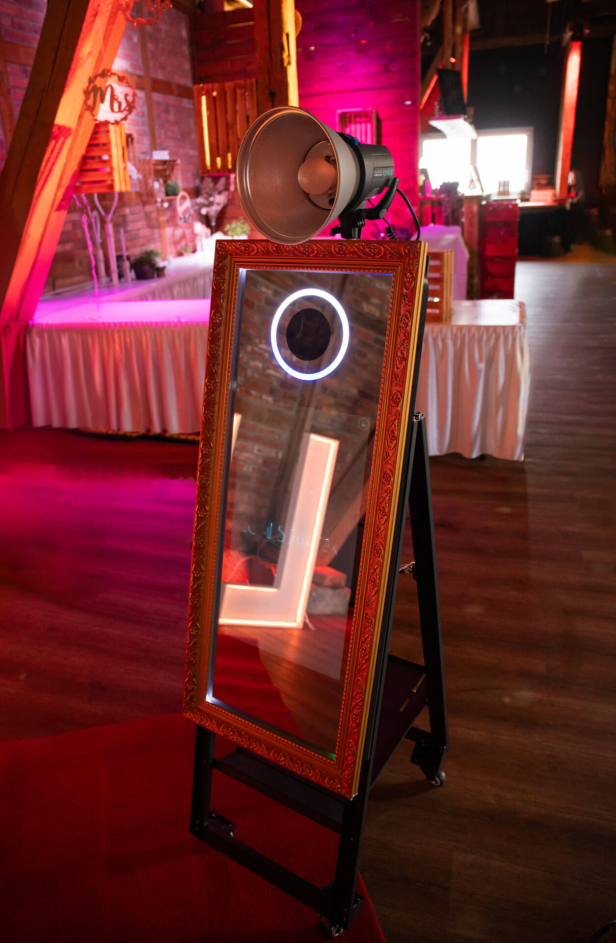 Foto-Mini-Spiegel Einsatz