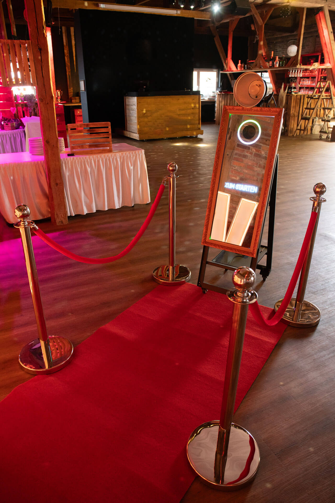 Foto-Mini-Spiegel mit Rahmen